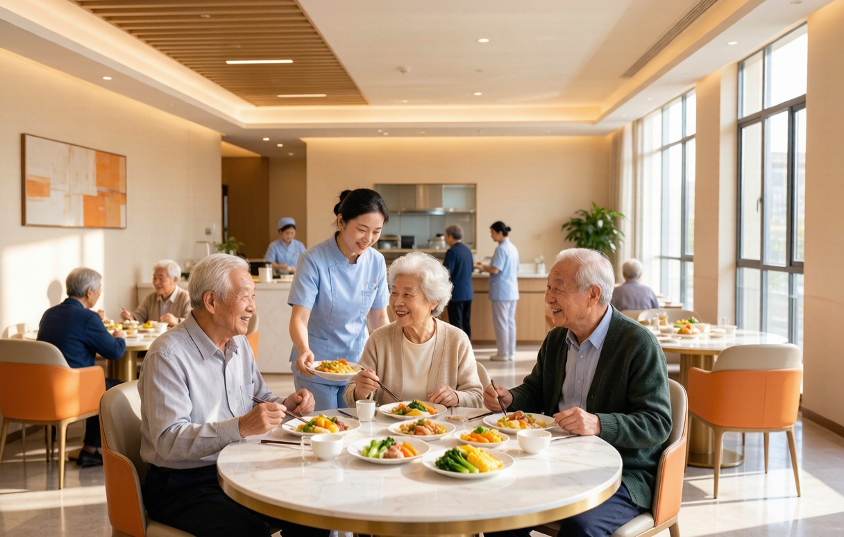 皇家养老康复护理服务中心公共区域，可定制个性化居住环境